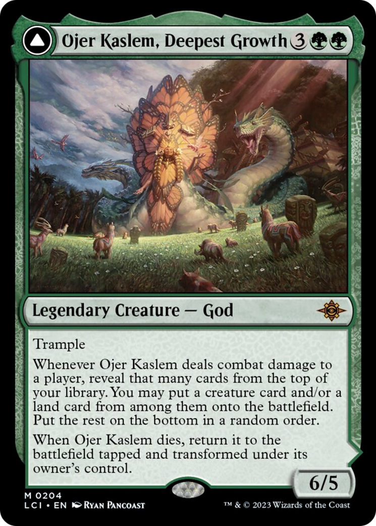 Ojer Kaslem, Deepest Growth // Temple of Cultivation [The Lost Caverns of Ixalan] | Good Games North