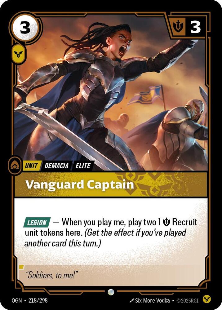 Vanguard Captain (Origins)  | Good Games North