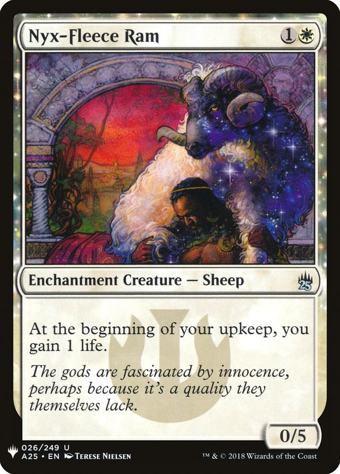 Nyx-Fleece Ram [Mystery Booster] | Good Games North