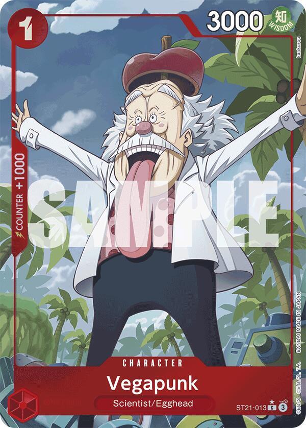 Vegapunk ST21-013 (Starter Deck EX: Gear 5)  - Parallel Foil | Good Games North