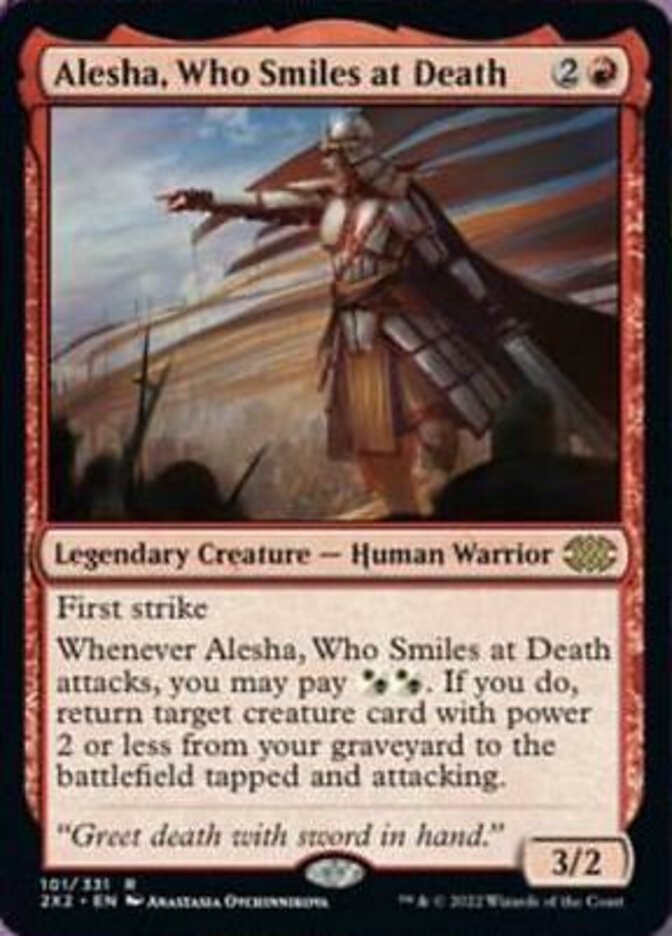 Alesha, Who Smiles at Death [Double Masters 2022] | Good Games North