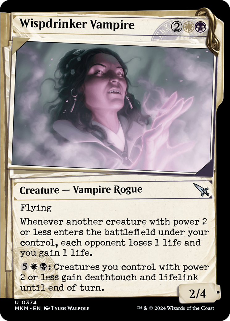 Wispdrinker Vampire (Showcase) [Murders at Karlov Manor] | Good Games North