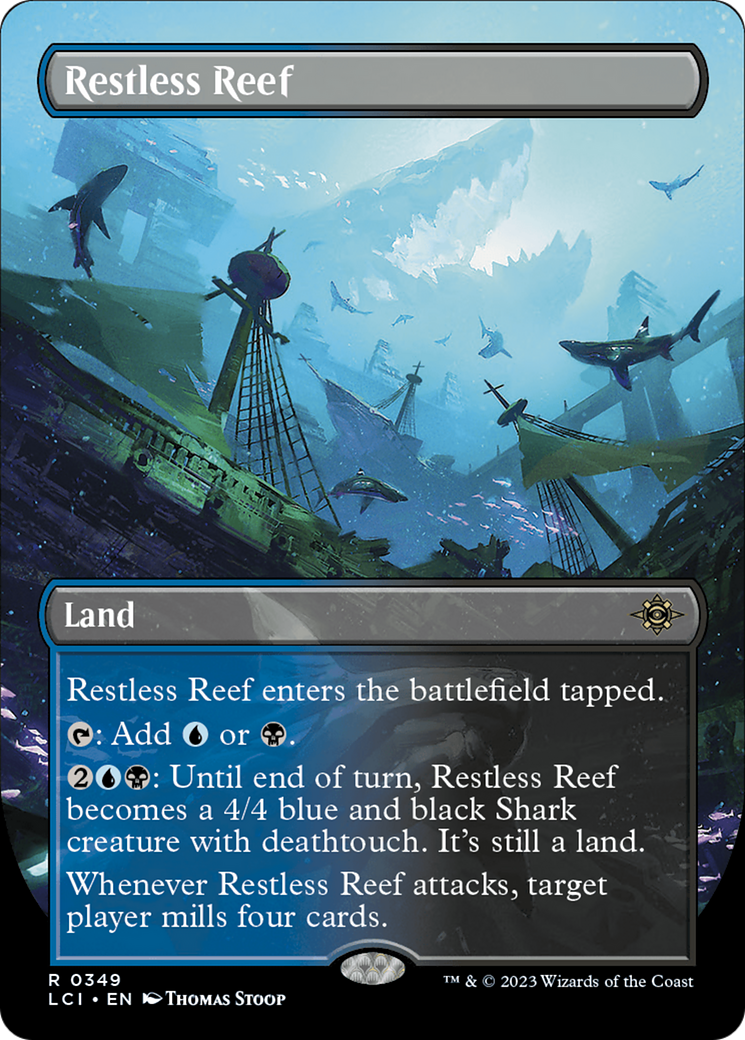 Restless Reef (Borderless) [The Lost Caverns of Ixalan] | Good Games North