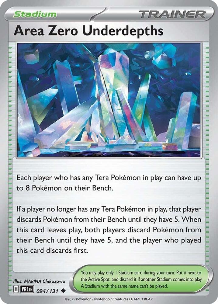 Area Zero Underdepths 094/131 (SV: Prismatic Evolutions)  | Good Games North