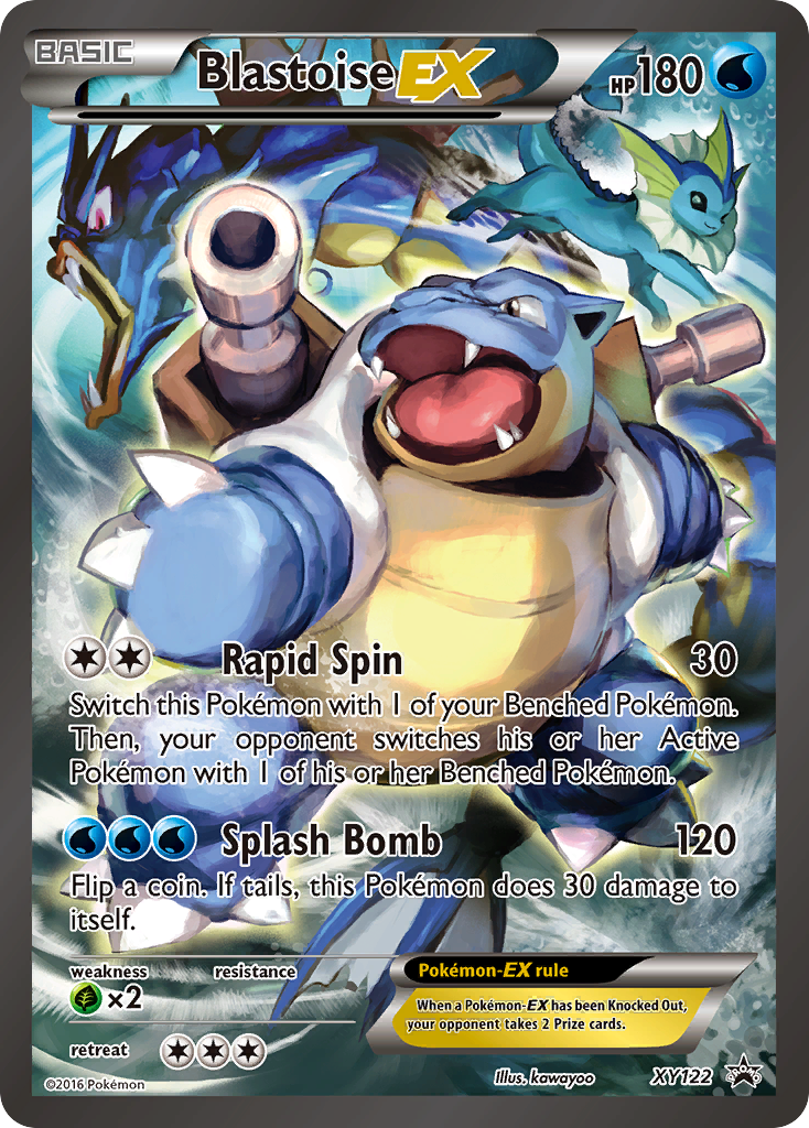 Blastoise EX (XY122) [XY: Black Star Promos] | Good Games North