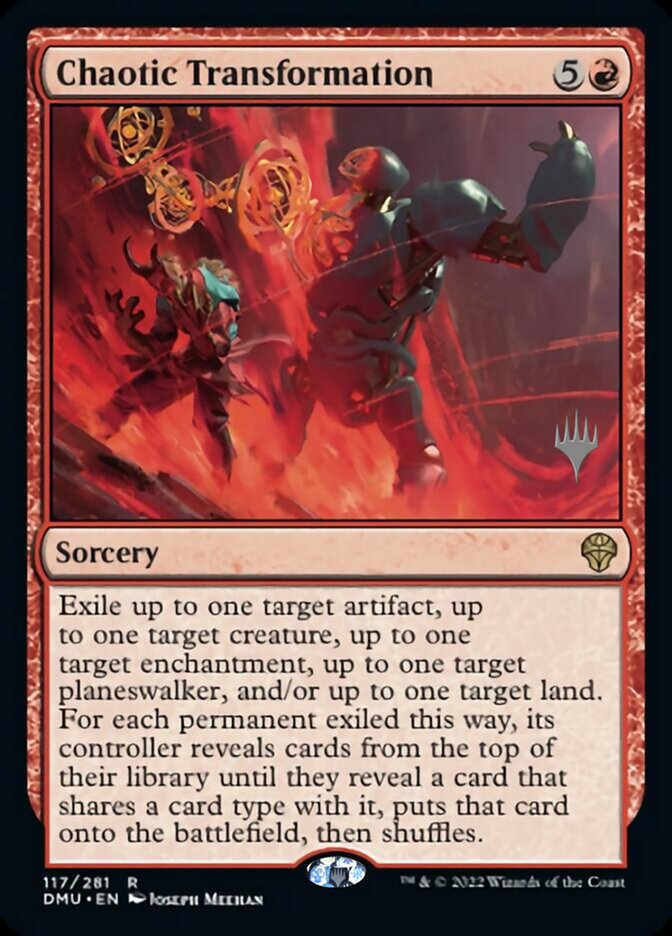Chaotic Transformation (Promo Pack) [Dominaria United Promos] | Good Games North