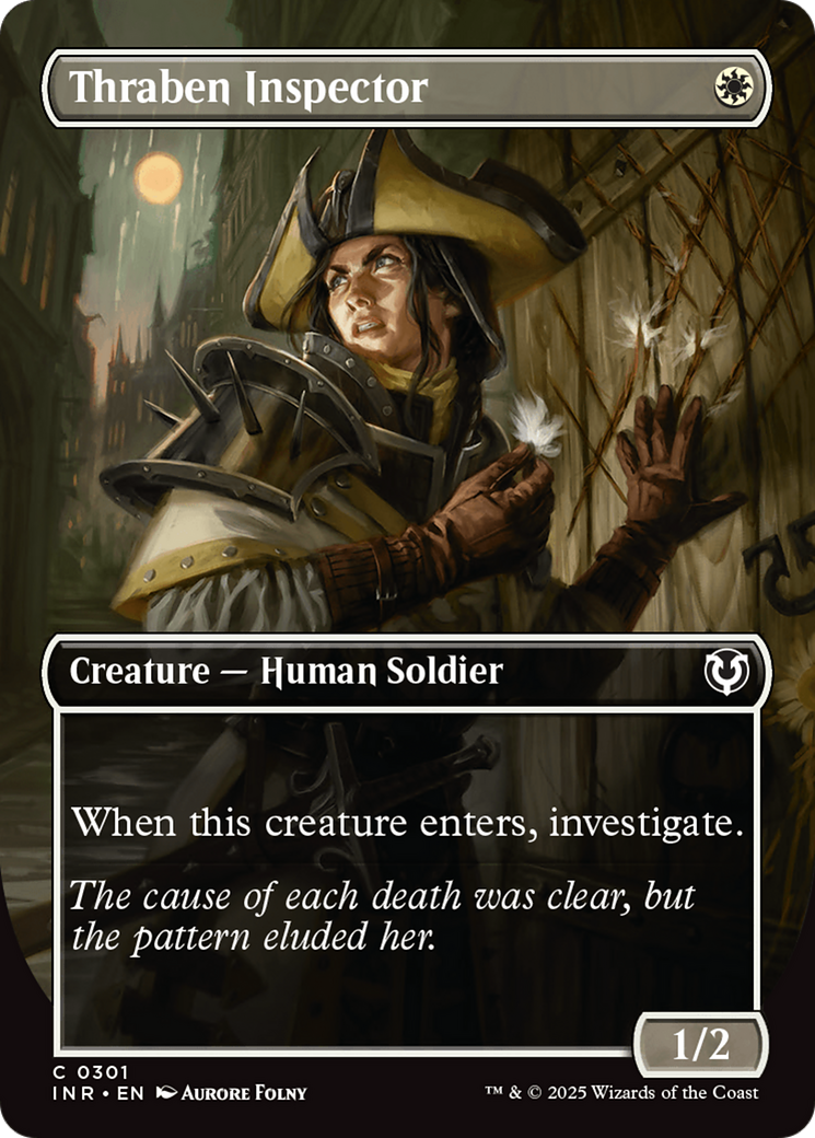 Thraben Inspector (Borderless) [Innistrad Remastered] | Good Games North