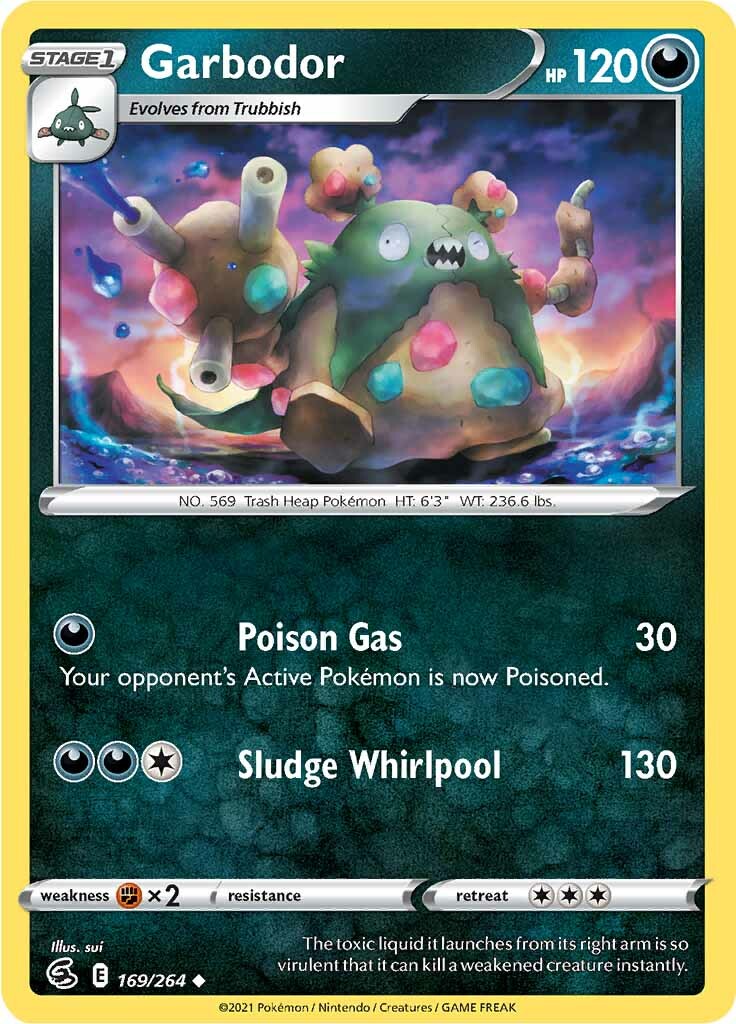 Garbodor (169/264) [Sword & Shield: Fusion Strike] | Good Games North