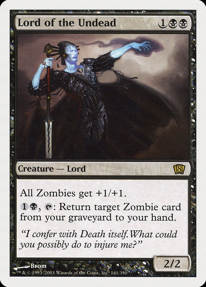 Lord of the Undead (8th Edition) [Oversize Cards] | Good Games North