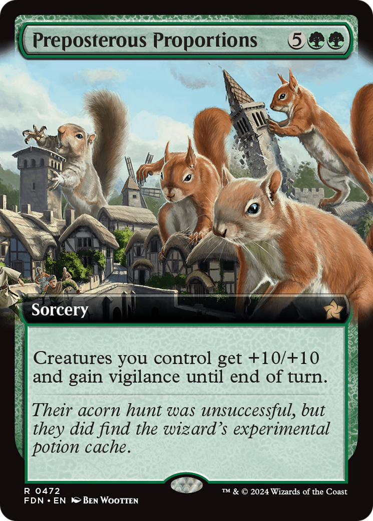 Preposterous Proportions (Extended Art) [Foundations] | Good Games North