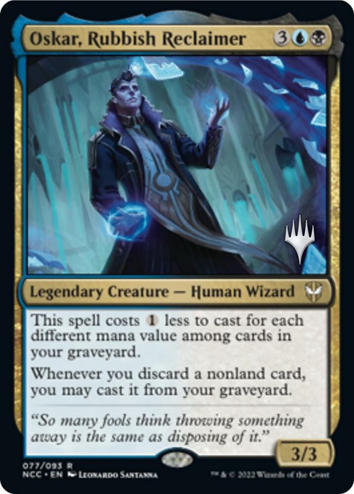 Oskar Rubbish Reclaimer (Promo Pack: Streets of New Capenna)  - Foil | Good Games North