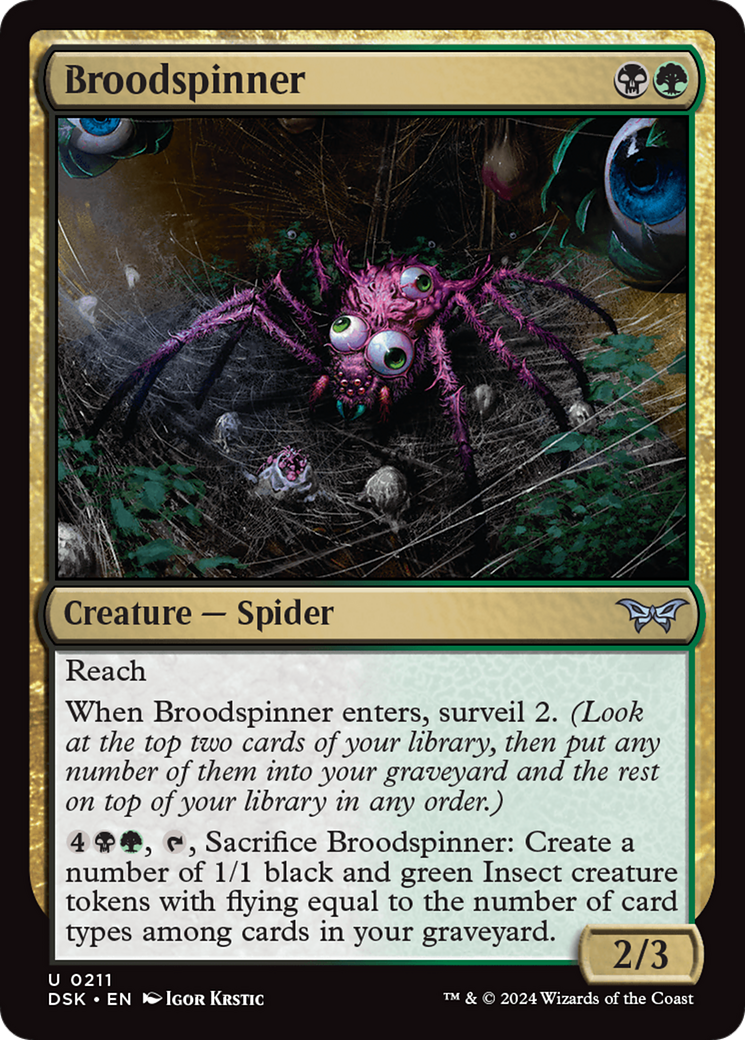 Broodspinner [Duskmourn: House of Horror] | Good Games North
