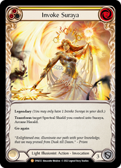 Invoke Suraya // Suraya, Archangel of Knowledge [DYN212] (Dynasty)  Cold Foil | Good Games North