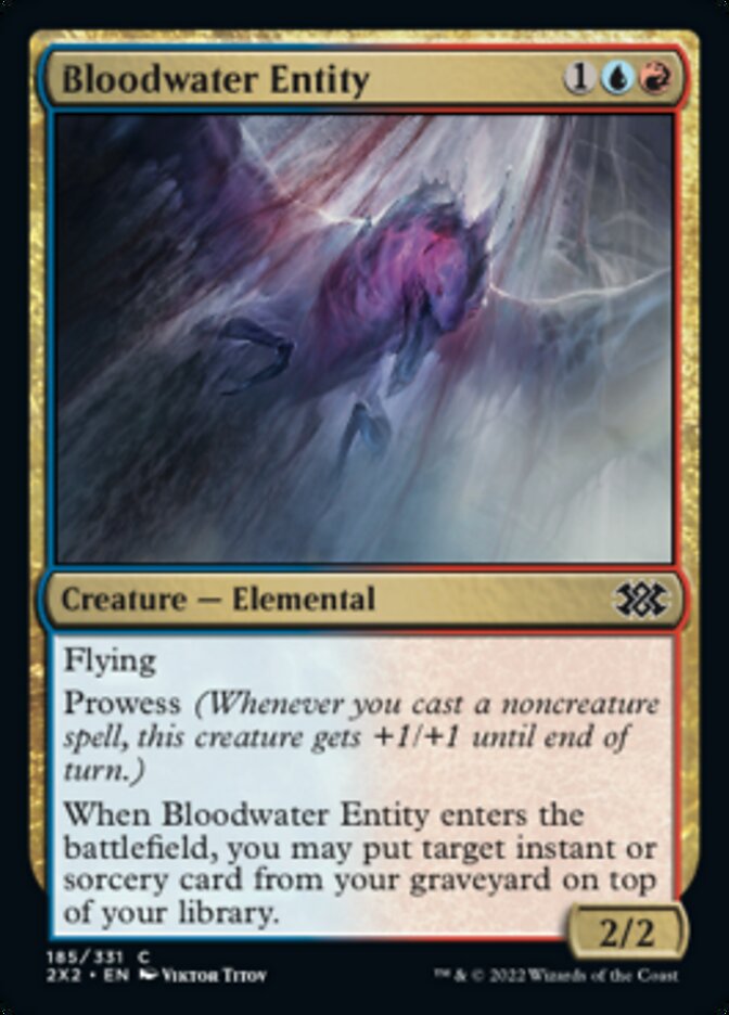 Bloodwater Entity [Double Masters 2022] | Good Games North