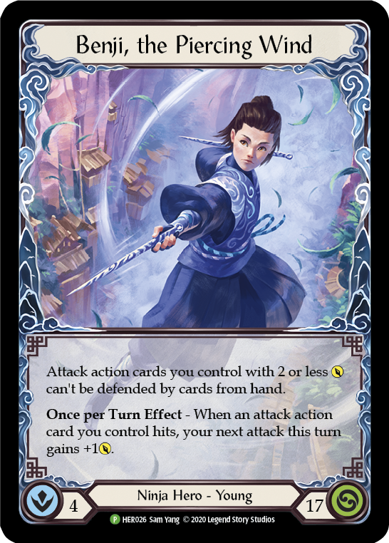 Benji, the Piercing Wind [HER026] (Promo)  Cold Foil | Good Games North