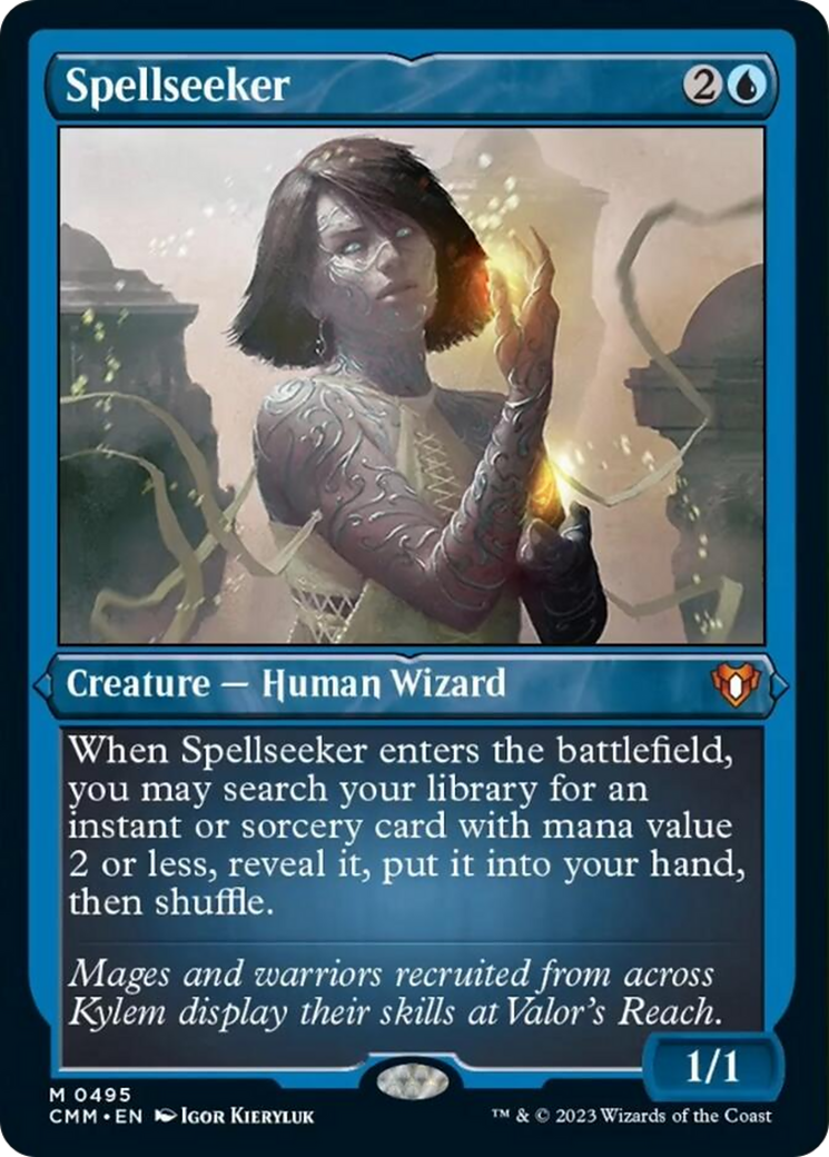 Spellseeker (Foil Etched) [Commander Masters] | Good Games North