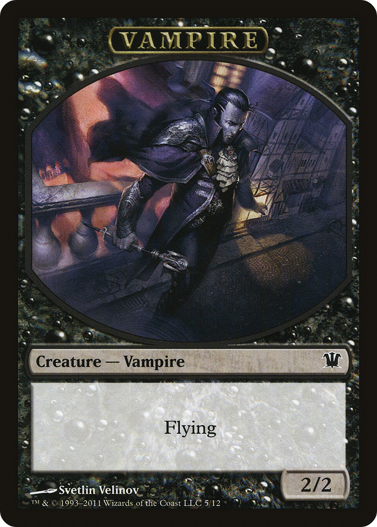 Blood // Vampire (0007) Double-Sided Token [Innistrad Remastered Tokens] | Good Games North