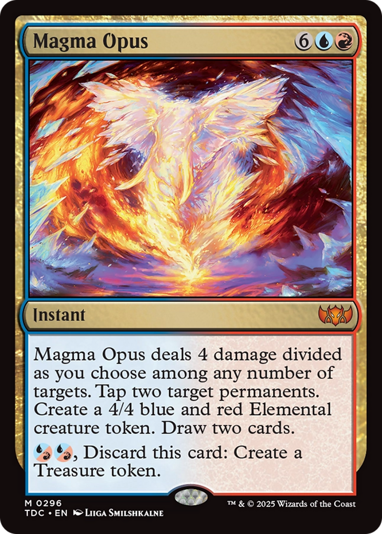 Magma Opus [Tarkir: Dragonstorm Commander] | Good Games North