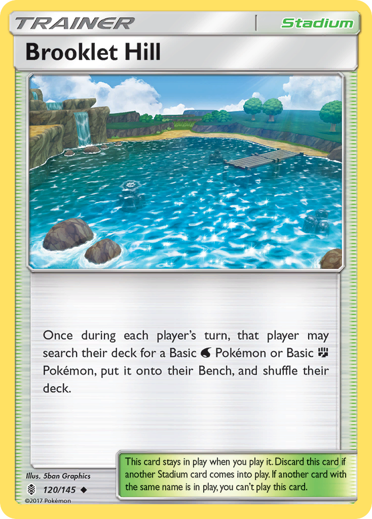 Brooklet Hill (120/145) [Sun & Moon: Guardians Rising] | Good Games North