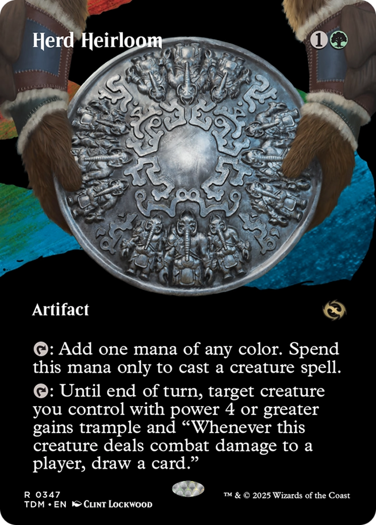 Herd Heirloom (Borderless) [Tarkir: Dragonstorm] | Good Games North