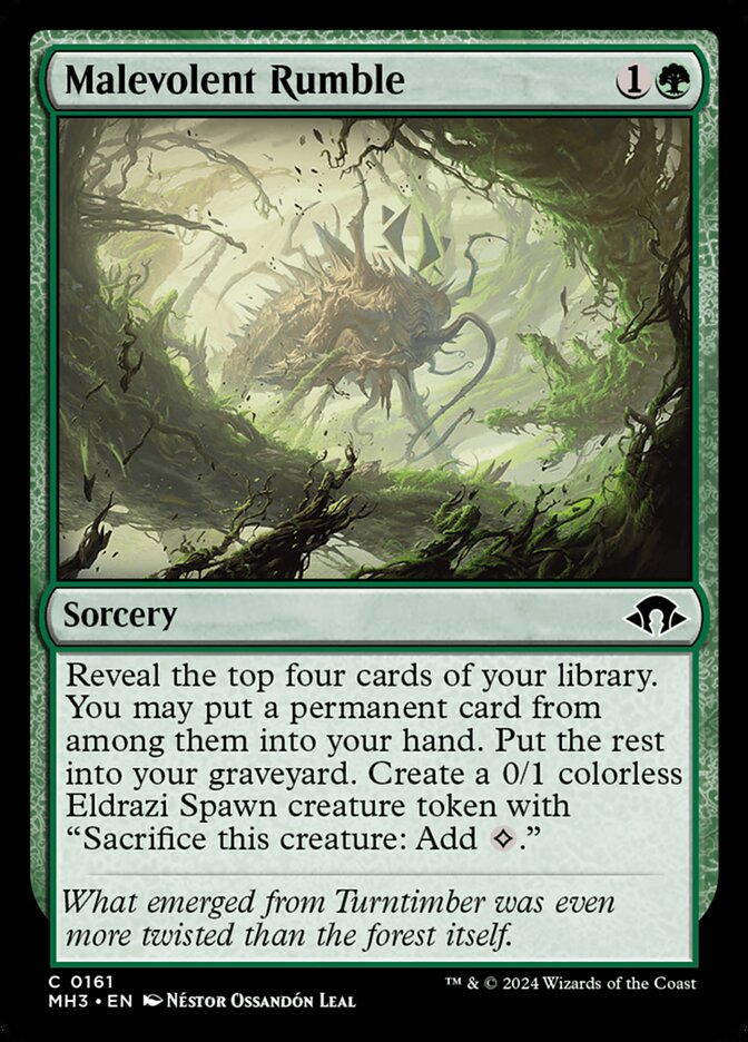 Malevolent Rumble 161/319 (Modern Horizons 3)  | Good Games North