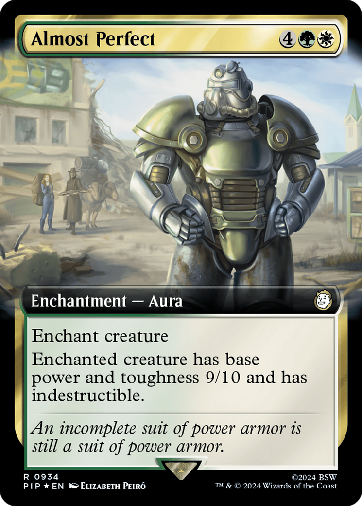 Almost Perfect (Extended Art) (Surge Foil) [Fallout] | Good Games North