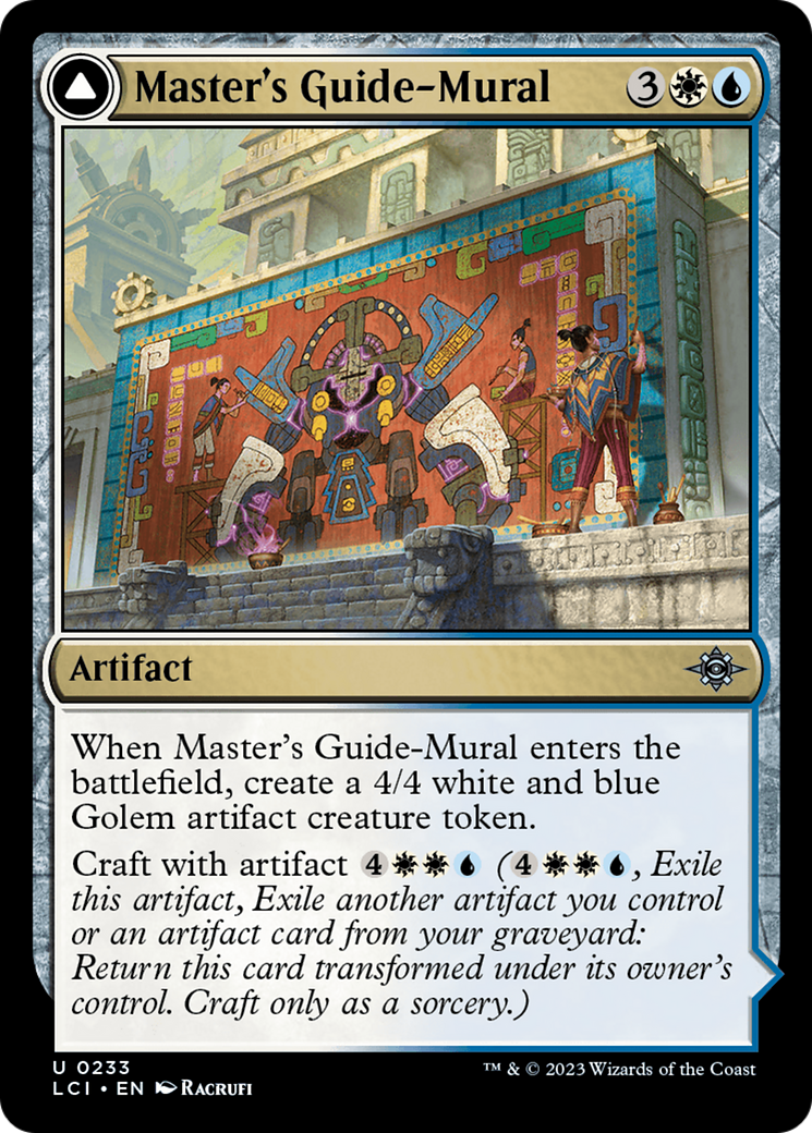 Master's Guide-Mural // Master's Manufactory [The Lost Caverns of Ixalan] | Good Games North