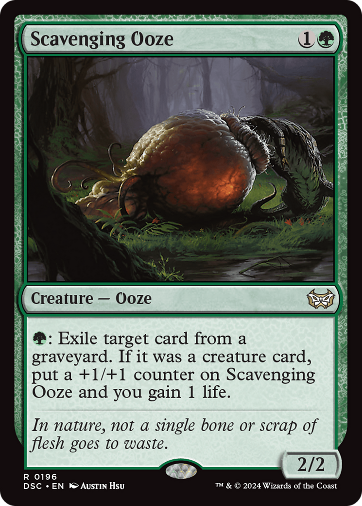 Scavenging Ooze [Duskmourn: House of Horror Commander] | Good Games North