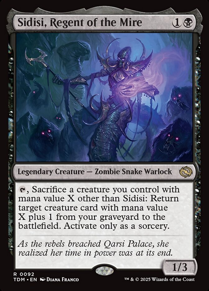 Sidisi, Regent of the Mire (Tarkir: Dragonstorm)  | Good Games North