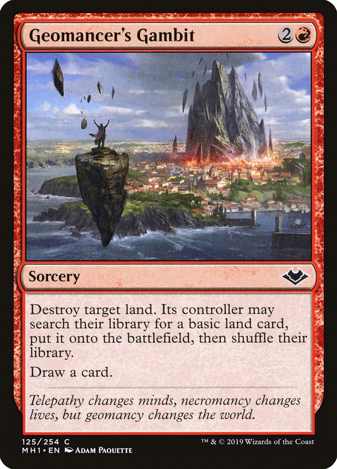 Geomancer's Gambit 125/254 (Modern Horizons)  | Good Games North