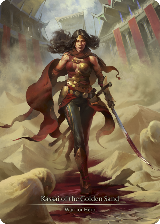 Kassai of the Golden Sand (Marvel) [HVY090] (Heavy Hitters)  Cold Foil | Good Games North