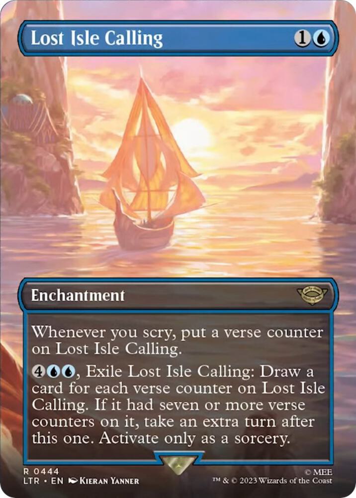 Lost Isle Calling Borderless (Universes Beyond: The Lord of the Rings: Tales of Middle-earth)  | Good Games North