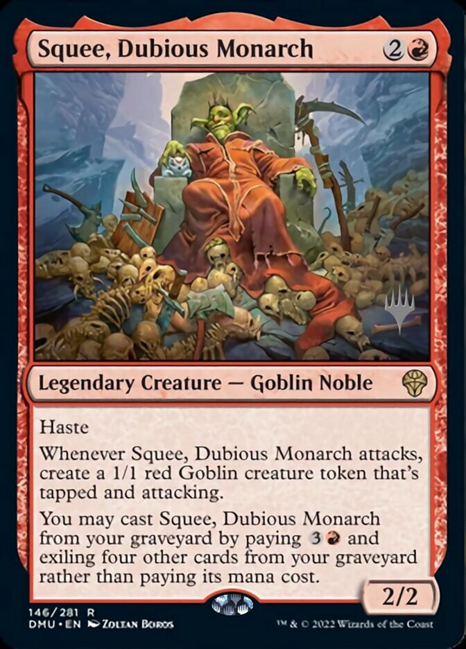 Squee, Dubious Monarch (Promo Pack) [Dominaria United Promos] | Good Games North
