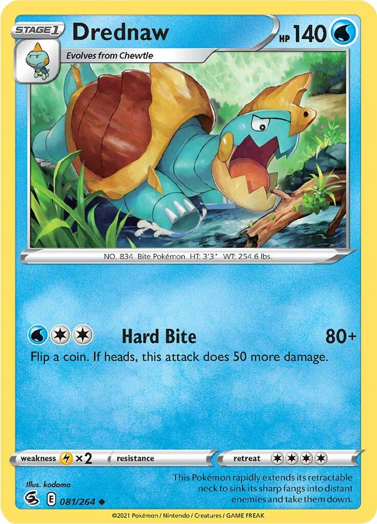 Drednaw (081/264) [Sword & Shield: Fusion Strike] | Good Games North