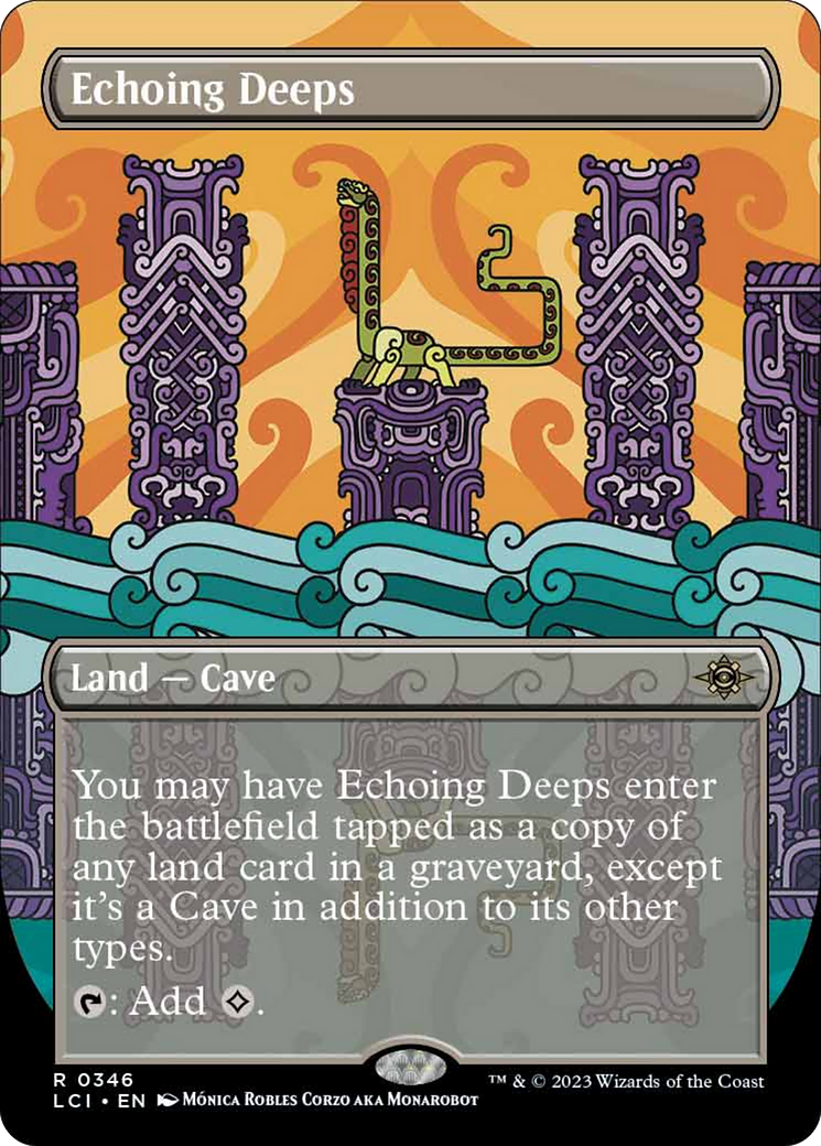 Echoing Deeps (Borderless) [The Lost Caverns of Ixalan] | Good Games North