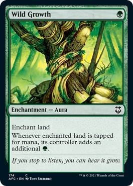 Wild Growth (Commander: Adventures in the Forgotten Realms)  | Good Games North