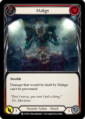 Malign (Red) [OUT030] (Outsiders)  Rainbow Foil | Good Games North