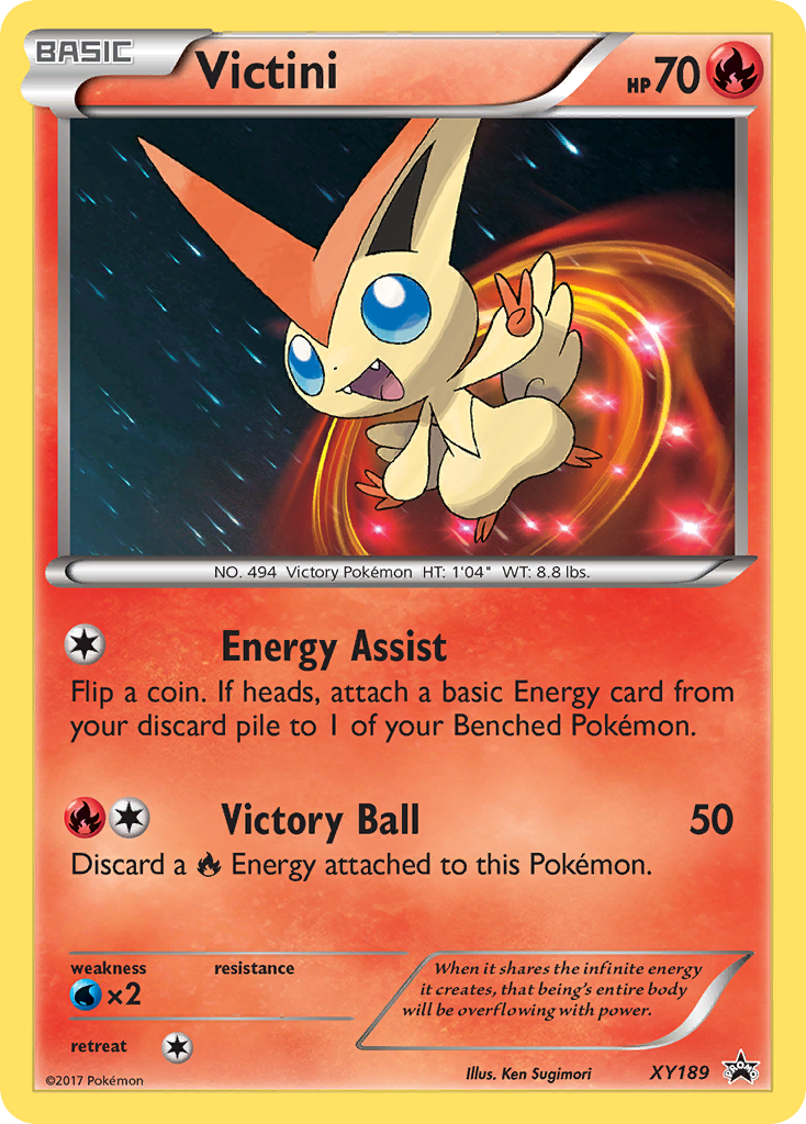 Victini (XY189) [XY: Black Star Promos] | Good Games North