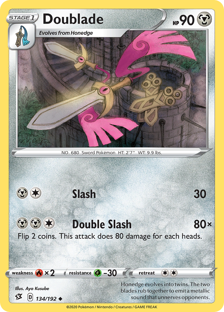 Doublade (134/192) [Sword & Shield: Rebel Clash] | Good Games North