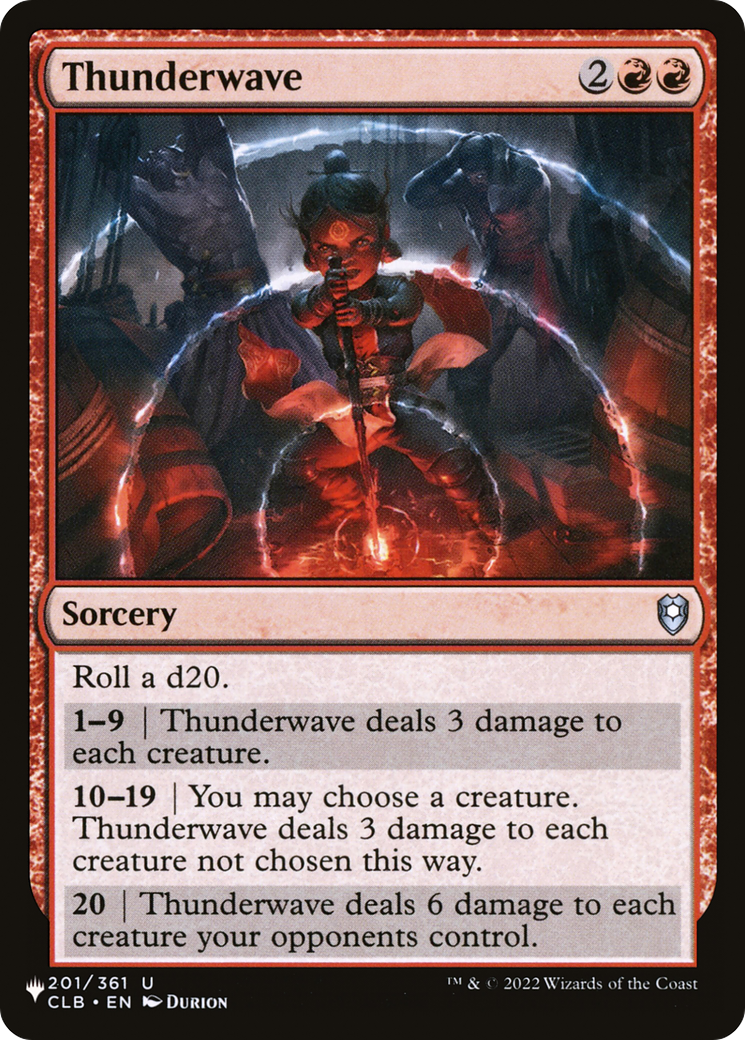 Thunderwave [The List] | Good Games North