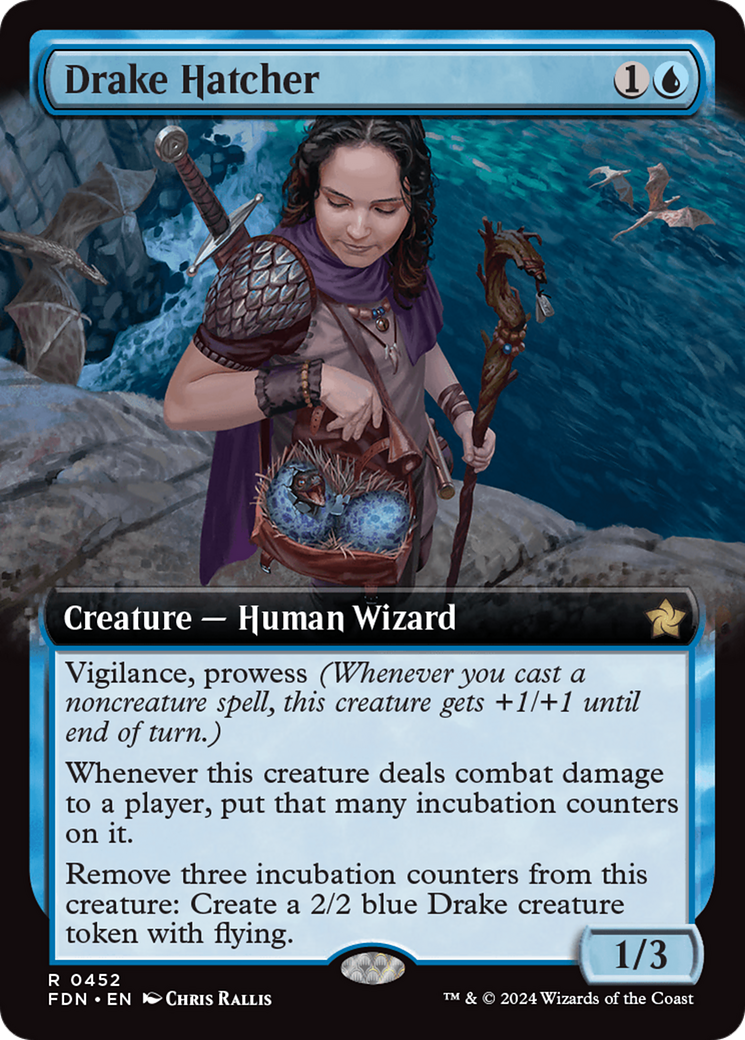 Drake Hatcher (Extended Art) [Foundations] | Good Games North