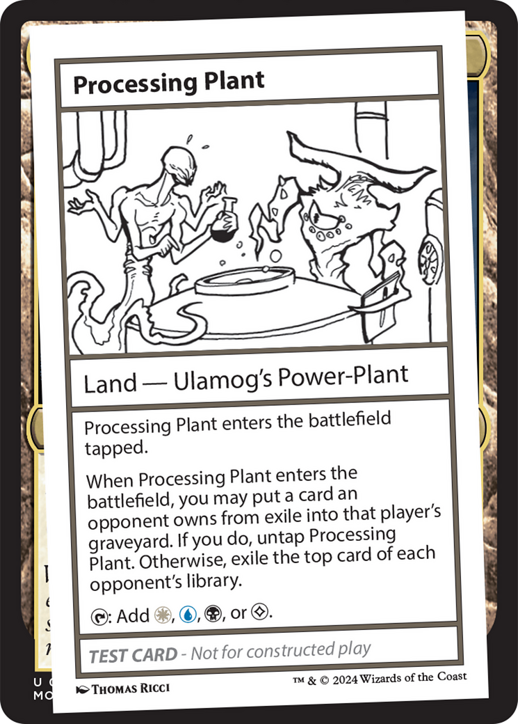 Processing Plant [Mystery Booster 2 Playtest Cards] | Good Games North
