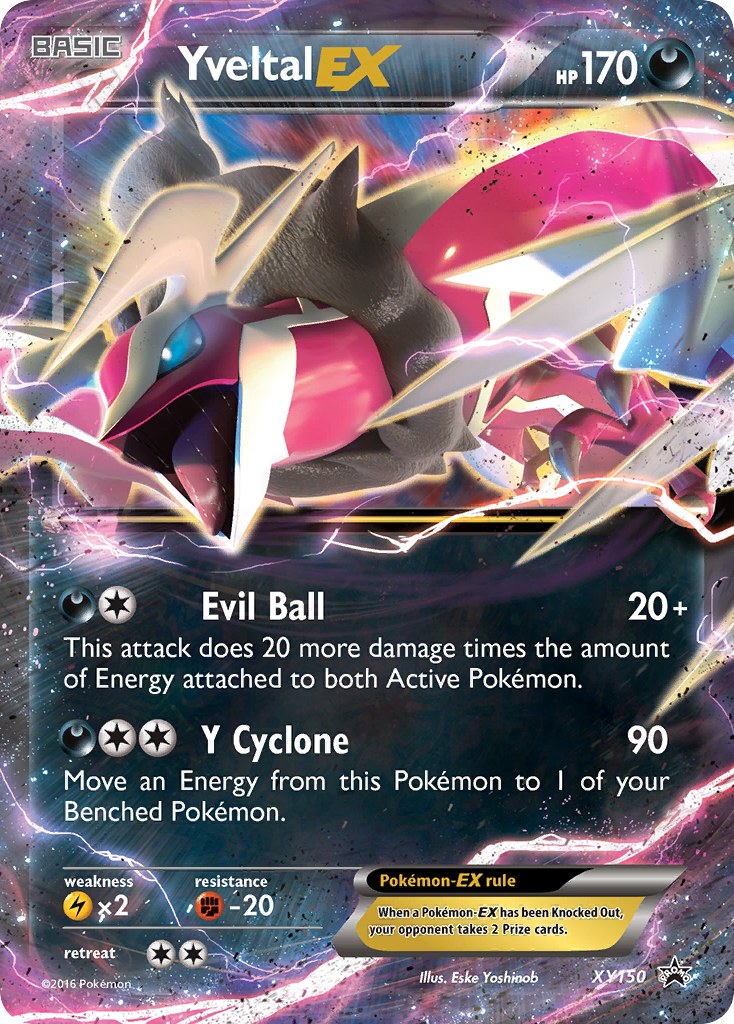 Yveltal EX (XY150) [XY: Black Star Promos] | Good Games North