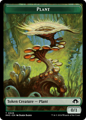 Zombie // Plant Double-Sided Token [Modern Horizons 3 Tokens] | Good Games North