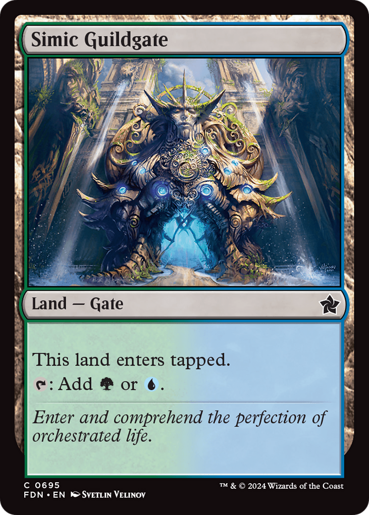 Simic Guildgate [Foundations] | Good Games North