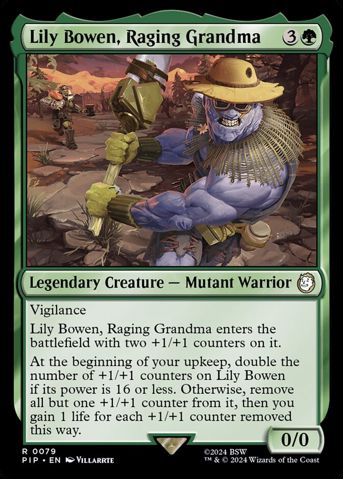 Lily Bowen, Raging Grandma 79/326 (Universes Beyond: Fallout)  | Good Games North