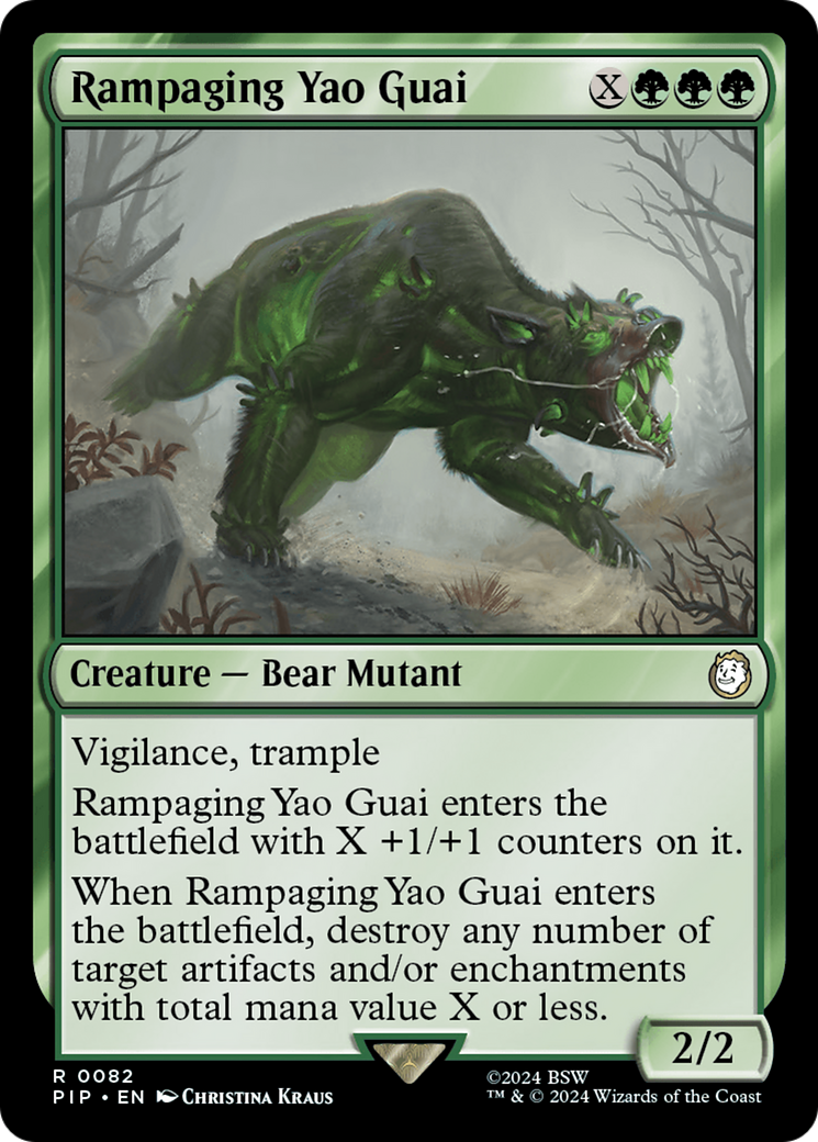 Rampaging Yao Guai [Fallout] | Good Games North