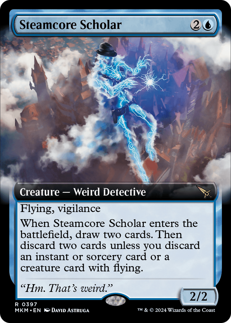 Steamcore Scholar (Extended Art) [Murders at Karlov Manor] | Good Games North