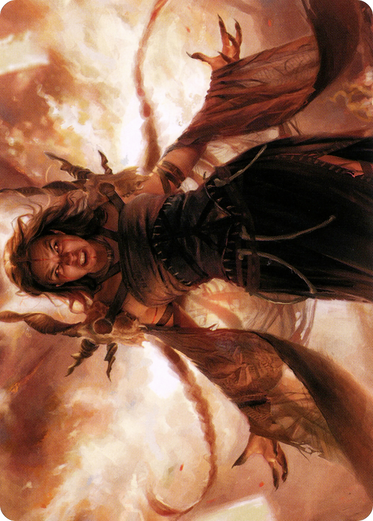 Dragon's Rage Channeler Art Card [Modern Horizons 2 Art Series] | Good Games North