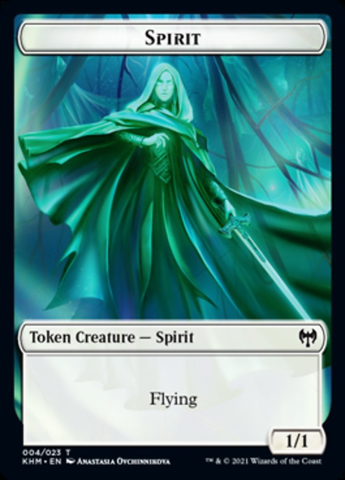 Spirit Token [Kaldheim Tokens] | Good Games North